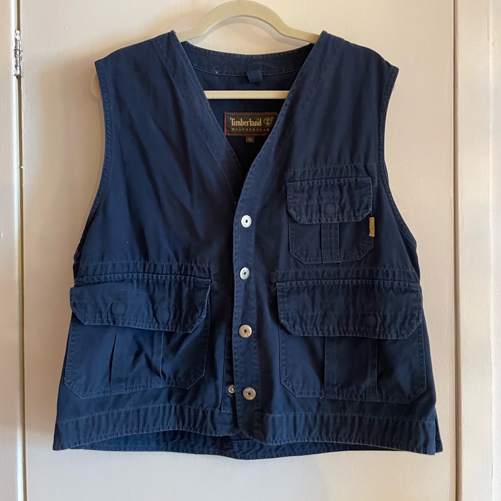 Timberland XL Blue Vest